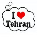 تی شرت I Love Tehran