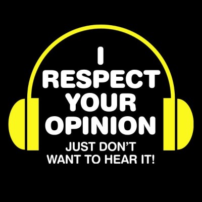 تی شرت Respect Your Opinion