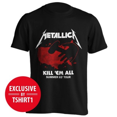 تیشرت متالیکا طرح Kill 'Em All