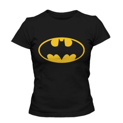 تی شرت دخترانه Batman Logo Glow In The Dark