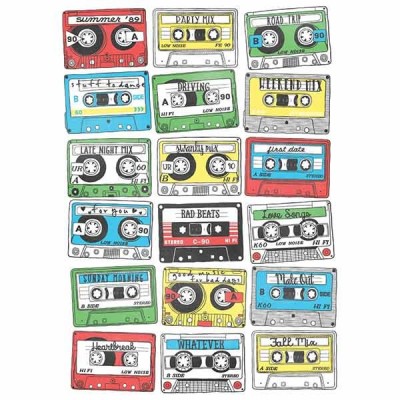 تیشرت 80s Playlist