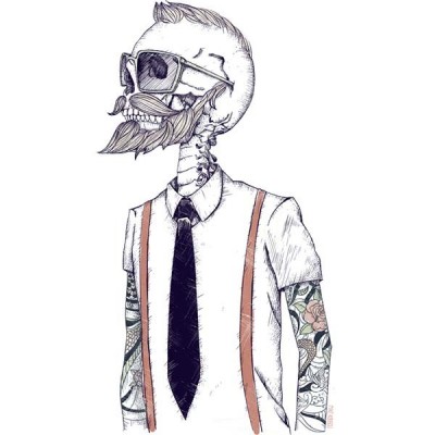 تیشرت The Gentleman becomes a Hipster