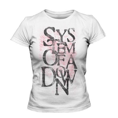 تیشرت دخترانه System of a Down طرح Bio Stack