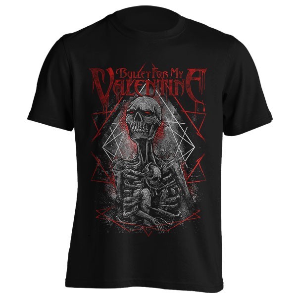 تیشرت Bullet For My Valentine طرح Skeleton