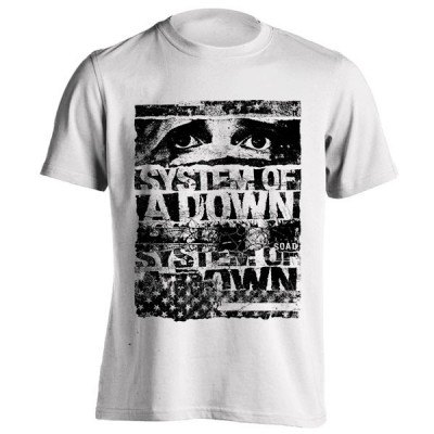 تیشرت گروه System of a Down طرح Torn