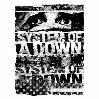 تیشرت گروه System of a Down طرح Torn