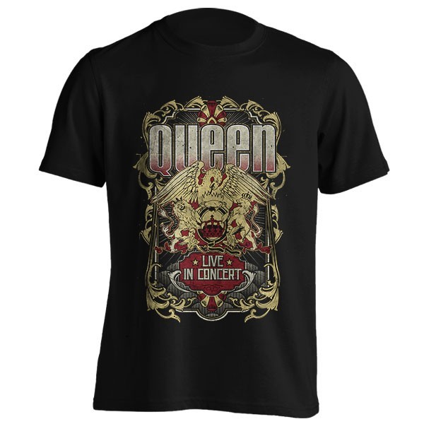 تیشرت Queen طرح Flourish