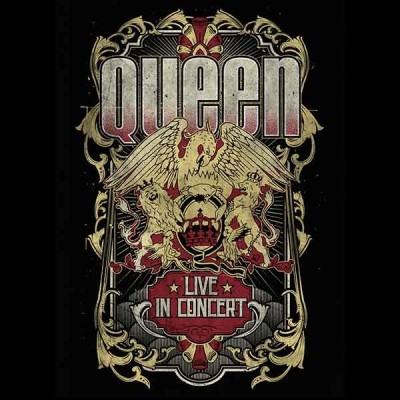 تیشرت Queen طرح Flourish