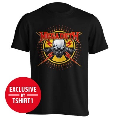 تیشرت گروه Megadeth طرح Bullets