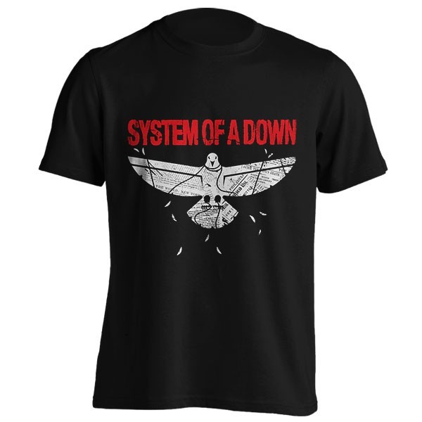 تیشرت System of a Down طرح Overcome