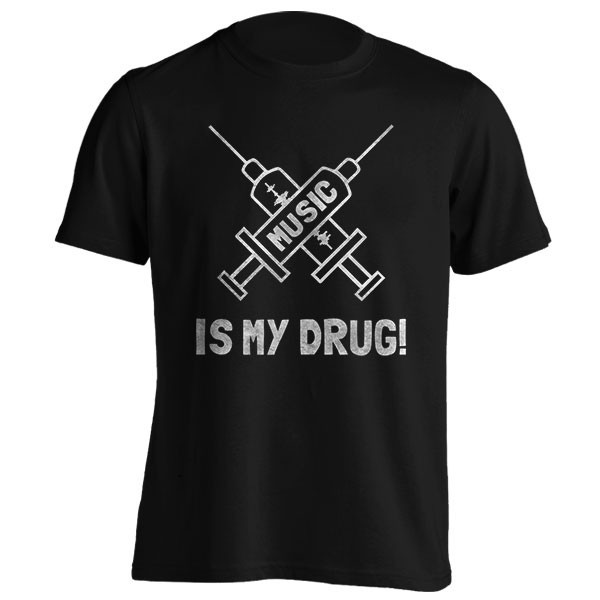 تیشرت Music Is My Drug