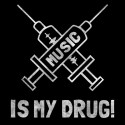 تیشرت Music Is My Drug