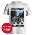 تیشرت گروه بیتلز طرح Abbey Road Block Title