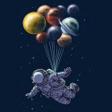 تیشرت Space travel
