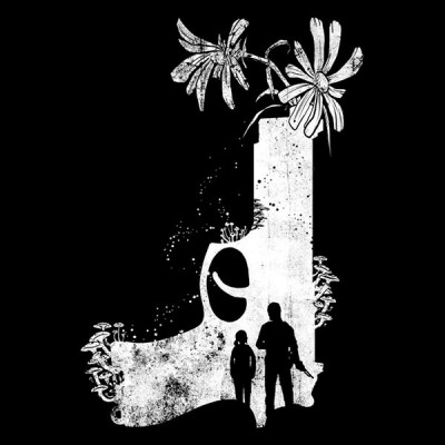 تیشرت The last of us طرح Endure and survive