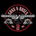 تیشرت Guns N' Roses طرح 30th Anniversary Logo