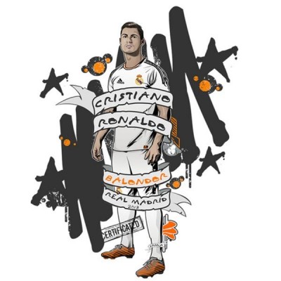 تیشرت رئال مادرید طرح Cristiano Ronaldo