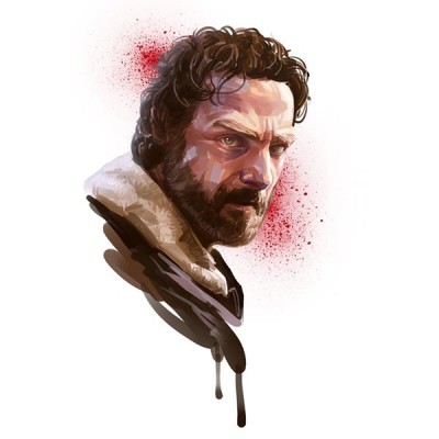 تیشرت The Walking Dead طرح Rick