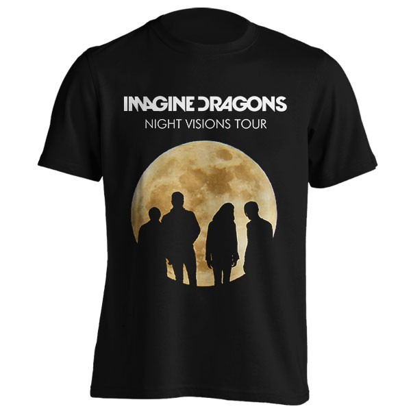 تیشرت Imagine Dragons طرح Night Visions