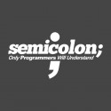تیشرت Programmer - Semicolon