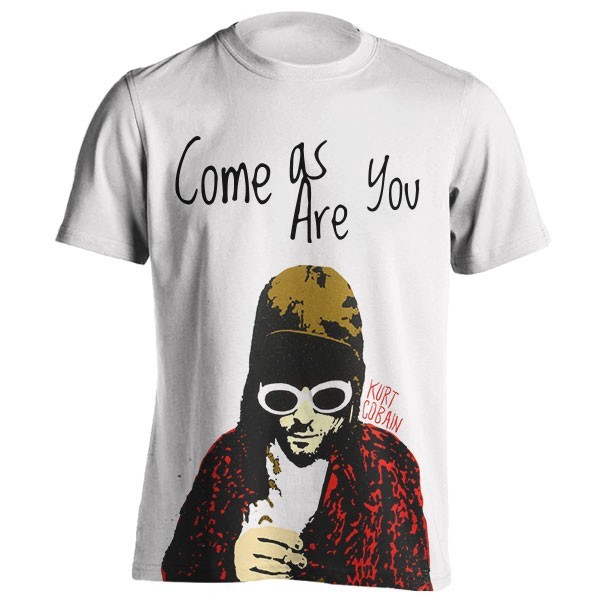 تیشرت نیروانا طرح Kurt Cobain