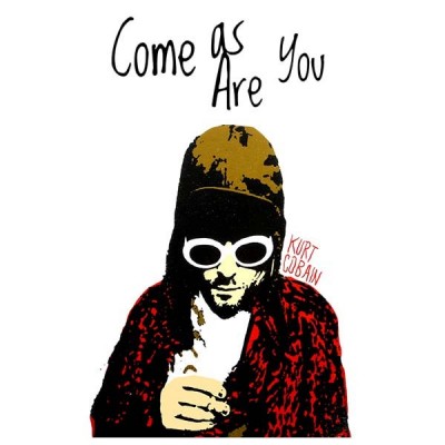 تیشرت نیروانا طرح Kurt Cobain