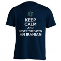 تیشرت Never threaten an Iranian