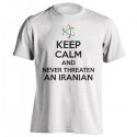 تیشرت Never threaten an Iranian