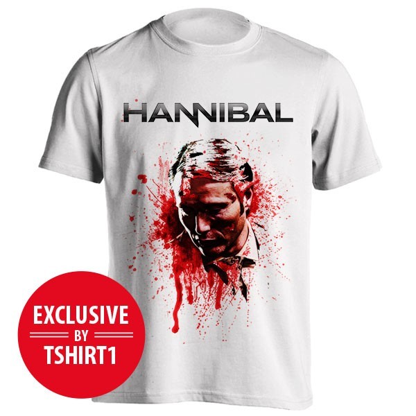 تیشرت Hannibal طرح Blood