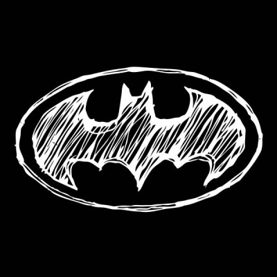 تیشرت بتمن طرح Tracing Logo