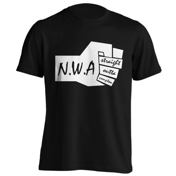 تیشرت NWA طرح Straight Outta Compton
