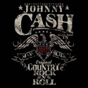 تیشرت Johnny Cash طرح Rock N Roll
