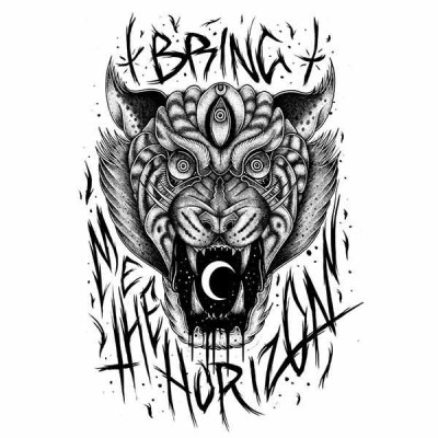تیشرت Bring me the Horizon طرح Tiger