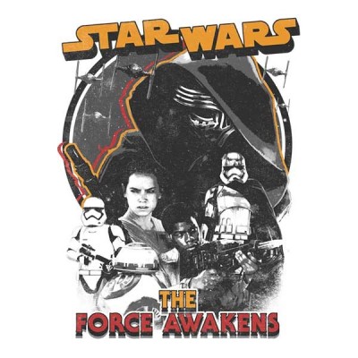 تیشرت جنگ ستارگان طرح Force Awakens Squared