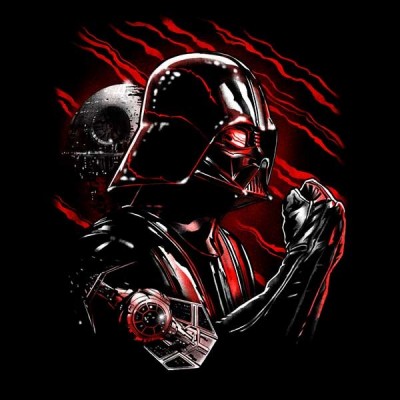 تیشرت جنگ ستارگان طرح Wrath of Darth Vader
