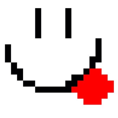 تیشرت Pixel smiley face