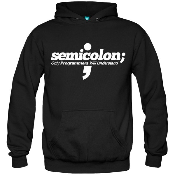سویشرت هودی Programmer - Semicolon