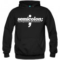 سویشرت هودی Programmer - Semicolon