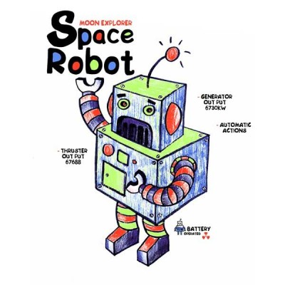 تیشرت Space Robot
