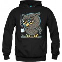 سویشرت هودی Owl I want is Coffee