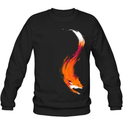 سویشرت یقه گرد The Quick Orange-Red Fox