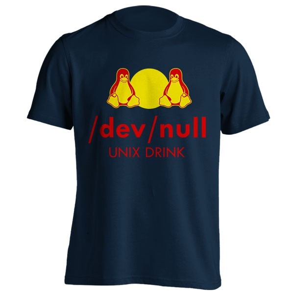 تیشرت طرح Dev null