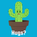 تیشرت دخترانه Cactus Hugs