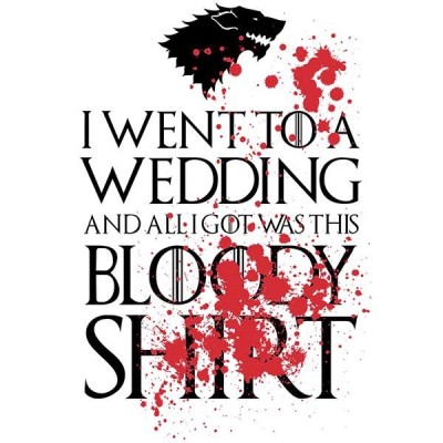 تیشرت Stooble Men's Red Wedding
