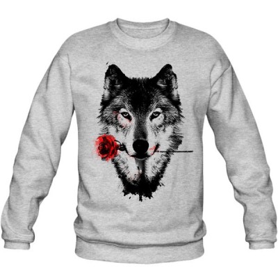 سویشرت یقه گرد Black Rose