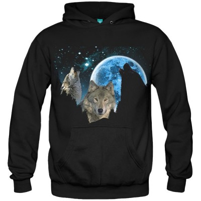 سویشرت هودی Wolves Twilight Blue Moon