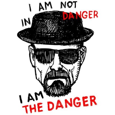 تیشرت Heisenberg Iam the denger
