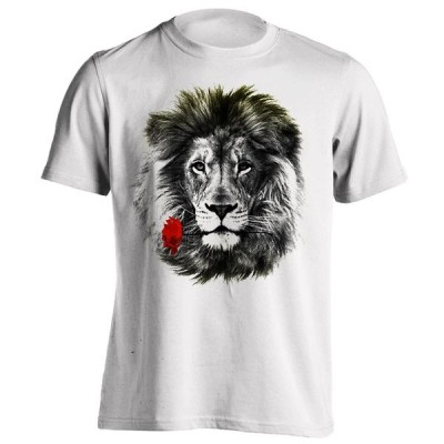 تیشرت طرح Romantic lion