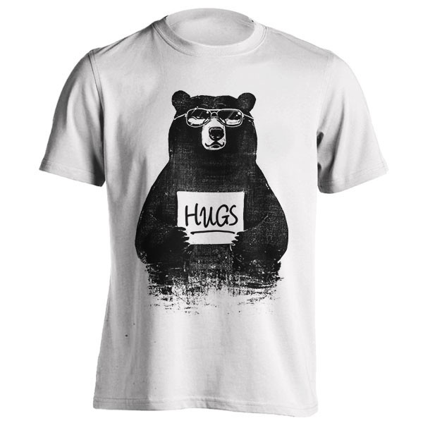 تیشرت طرح HUGS