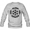 سویشرت یقه گرد Eat Sleep Ski Repeat